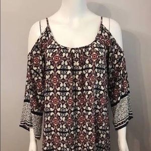 Umgee Cold Shoulder dress